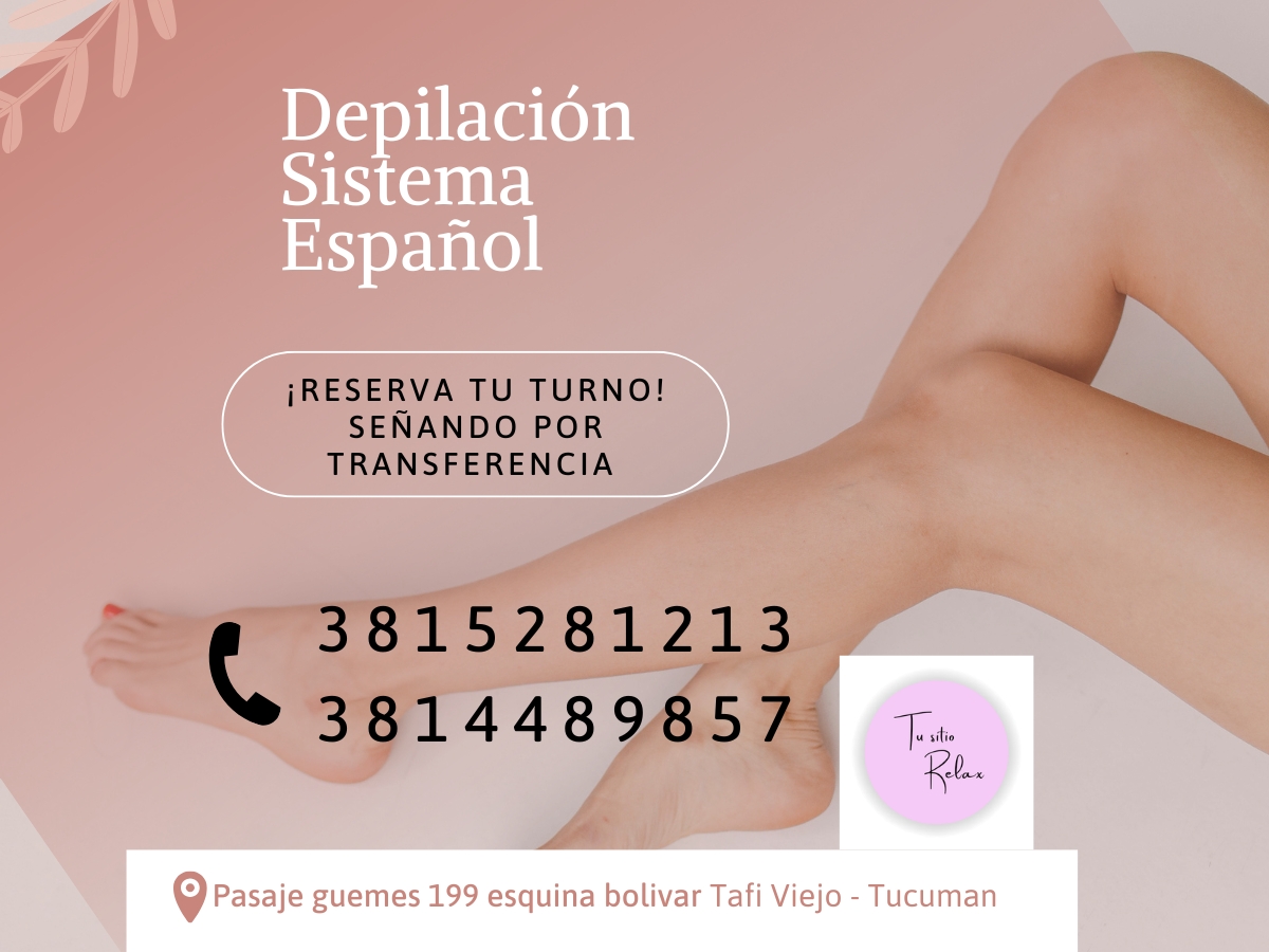 Depilación con Cera